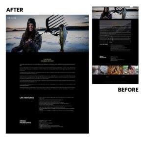 Example Project Lynchburg Web Design Agency Before and After