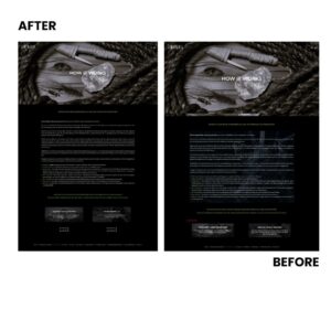 Example Project Lynchburg Web Design Agency Before and After