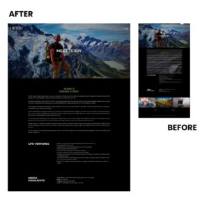 Example Project Lynchburg Web Design Agency Before and After