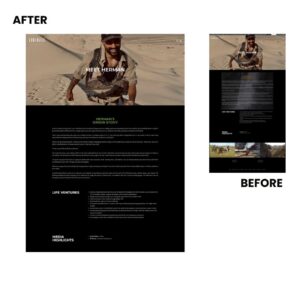 Example Project Lynchburg Web Design Agency Before and After