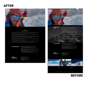 Example Project Lynchburg Web Design Agency Before and After