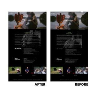 Example Project Lynchburg Web Design Agency Before and After