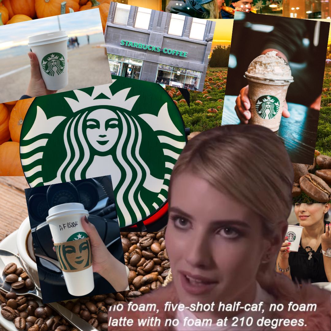 Pumpkin Spice Latte Collage